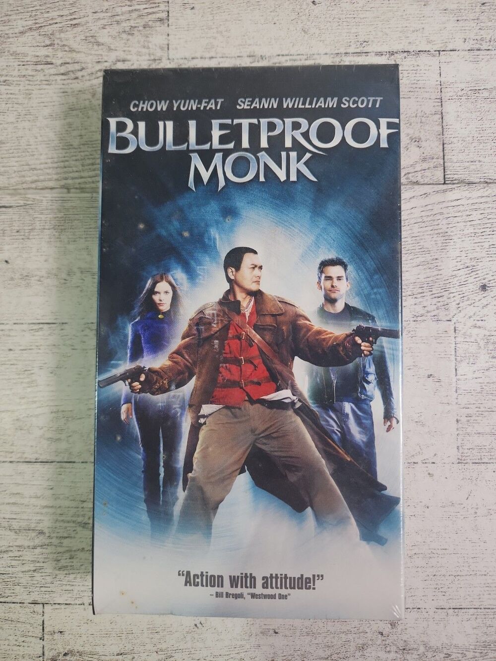 NEW "Bulletproof Monk" VHS 2003 Movie VINTAGE FACTORY SEALED Watermarks